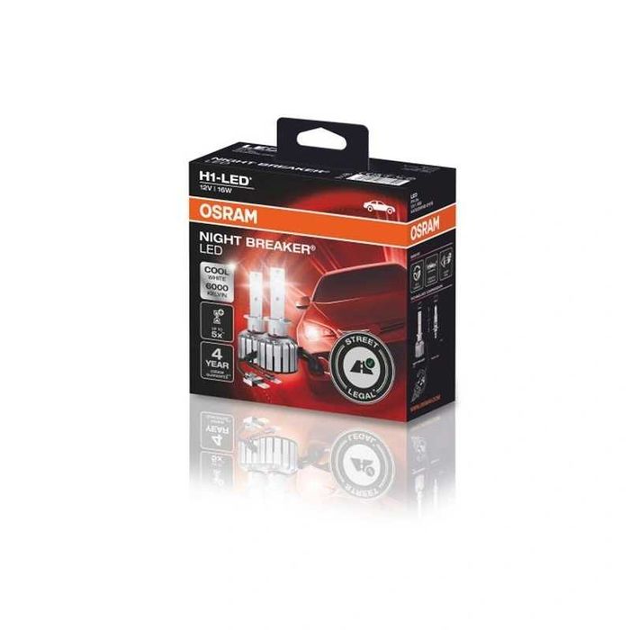 LED/Лед Диодни крушки Osram H1 LEDriving, NIGHT BREAKER LED,16W, 6000K