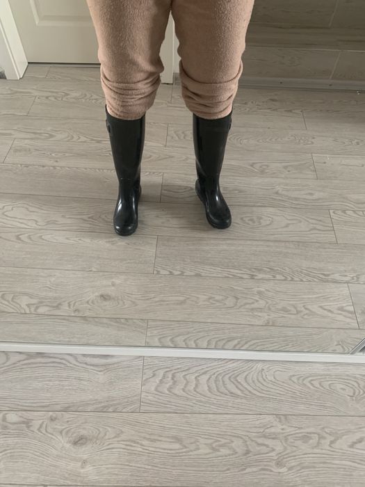 Cizme de cauciuc negre