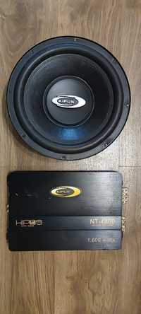 Amplificator și difuzor subwoofer auto