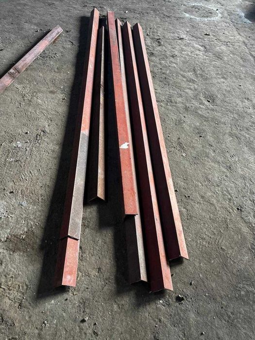 Металлопрокат остатки (уголки, труба, квадрат.профиль)