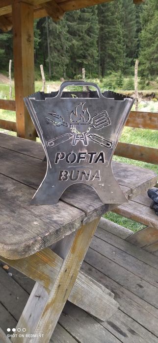 Grătar portabil demontabil