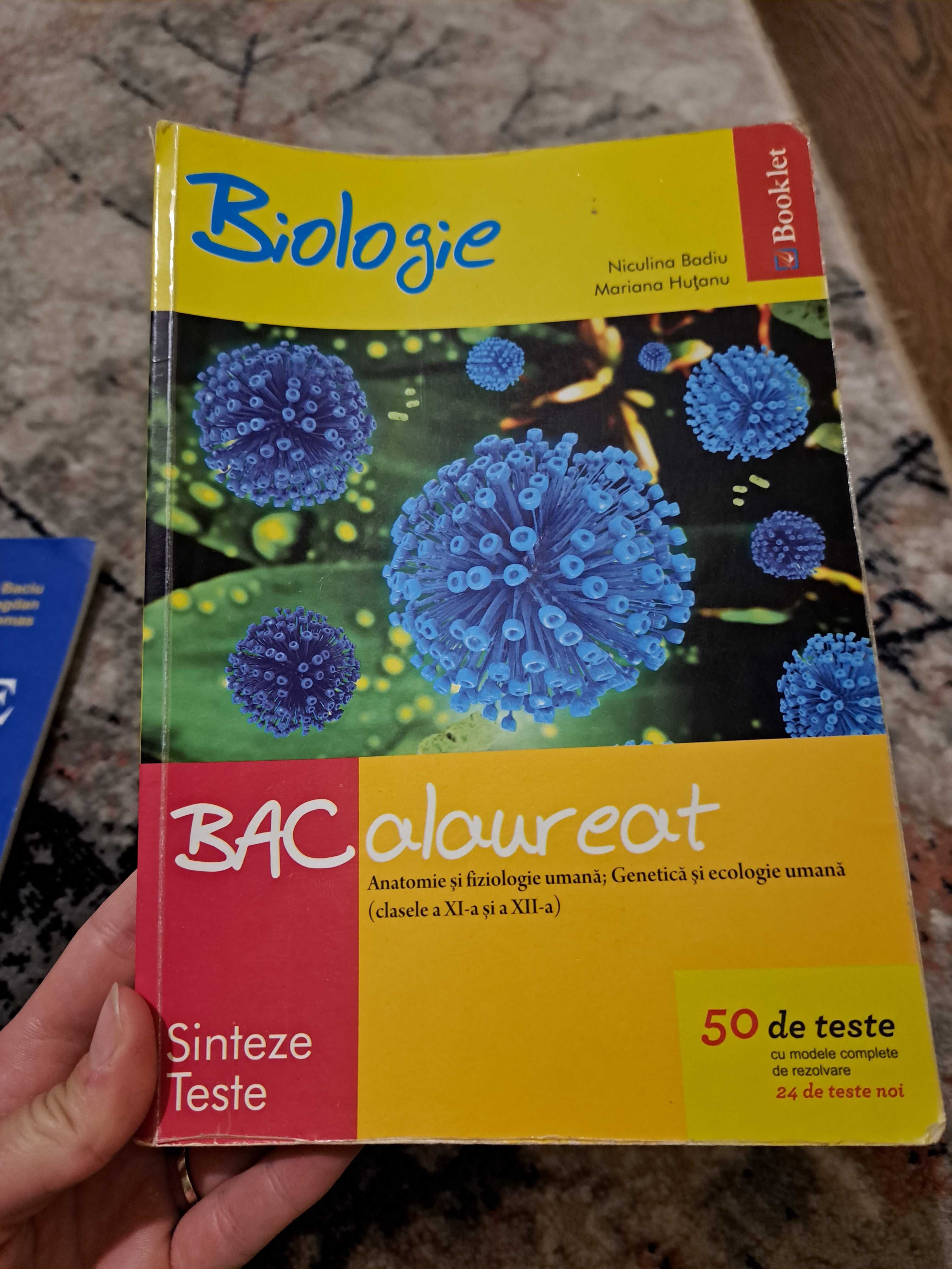 Carte de teste Biologie Bac