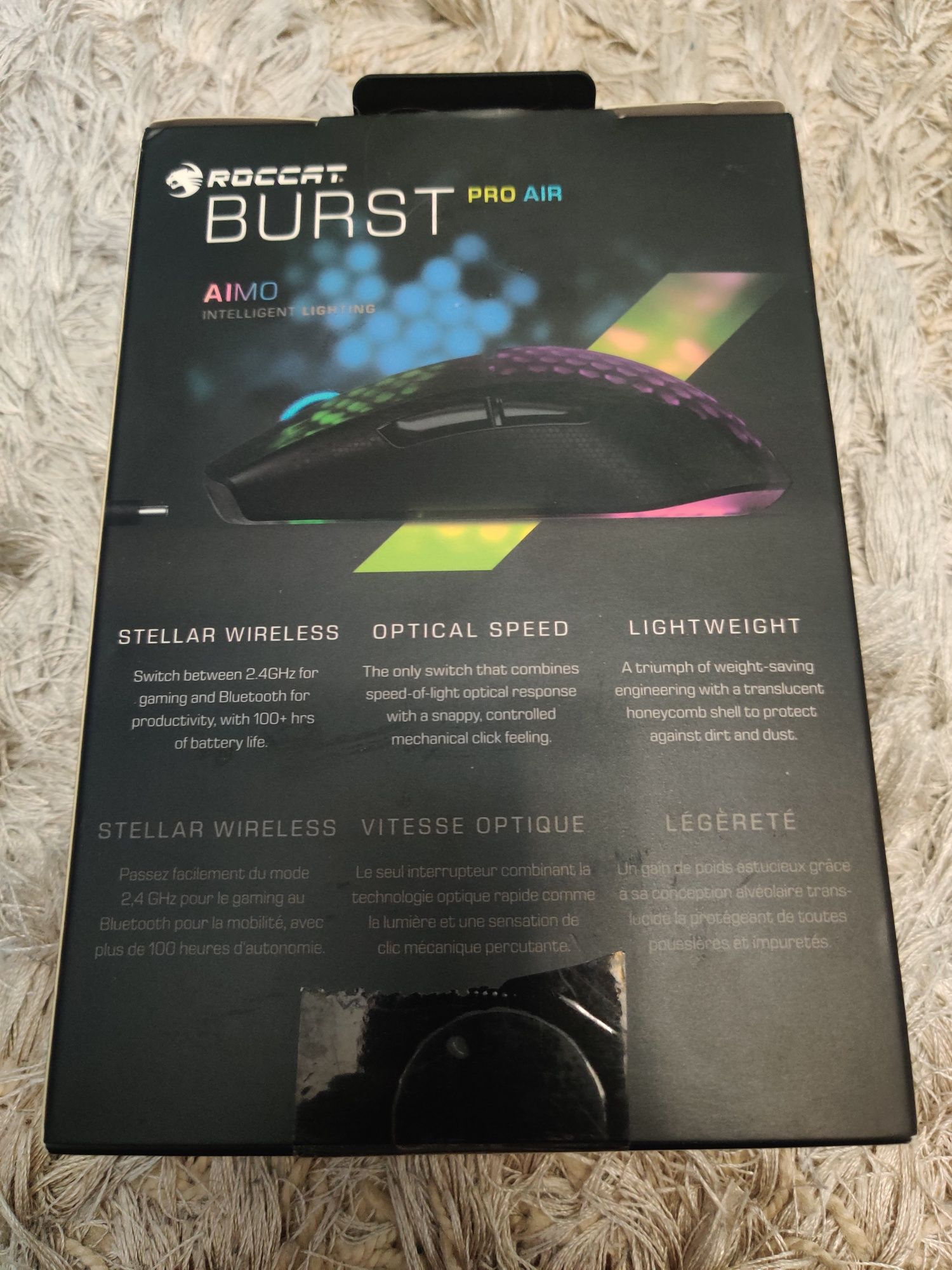 Беспроводная мышка Roccat Burst Pro Air