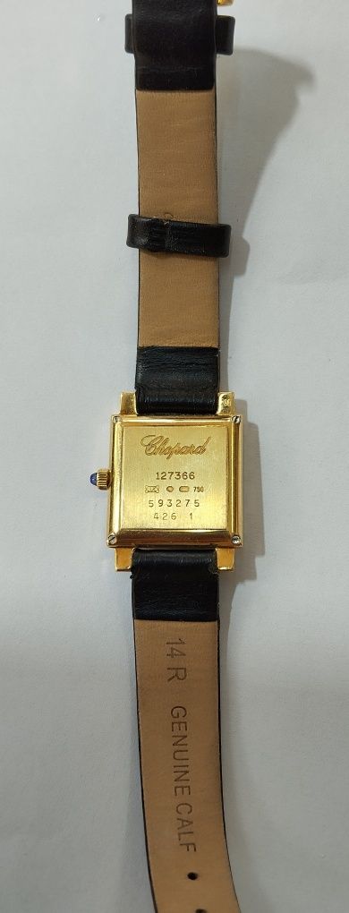 Ръчен дамски часовник Chopard златен 18к