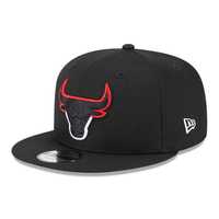 Sapca de dama New Era bulls negru