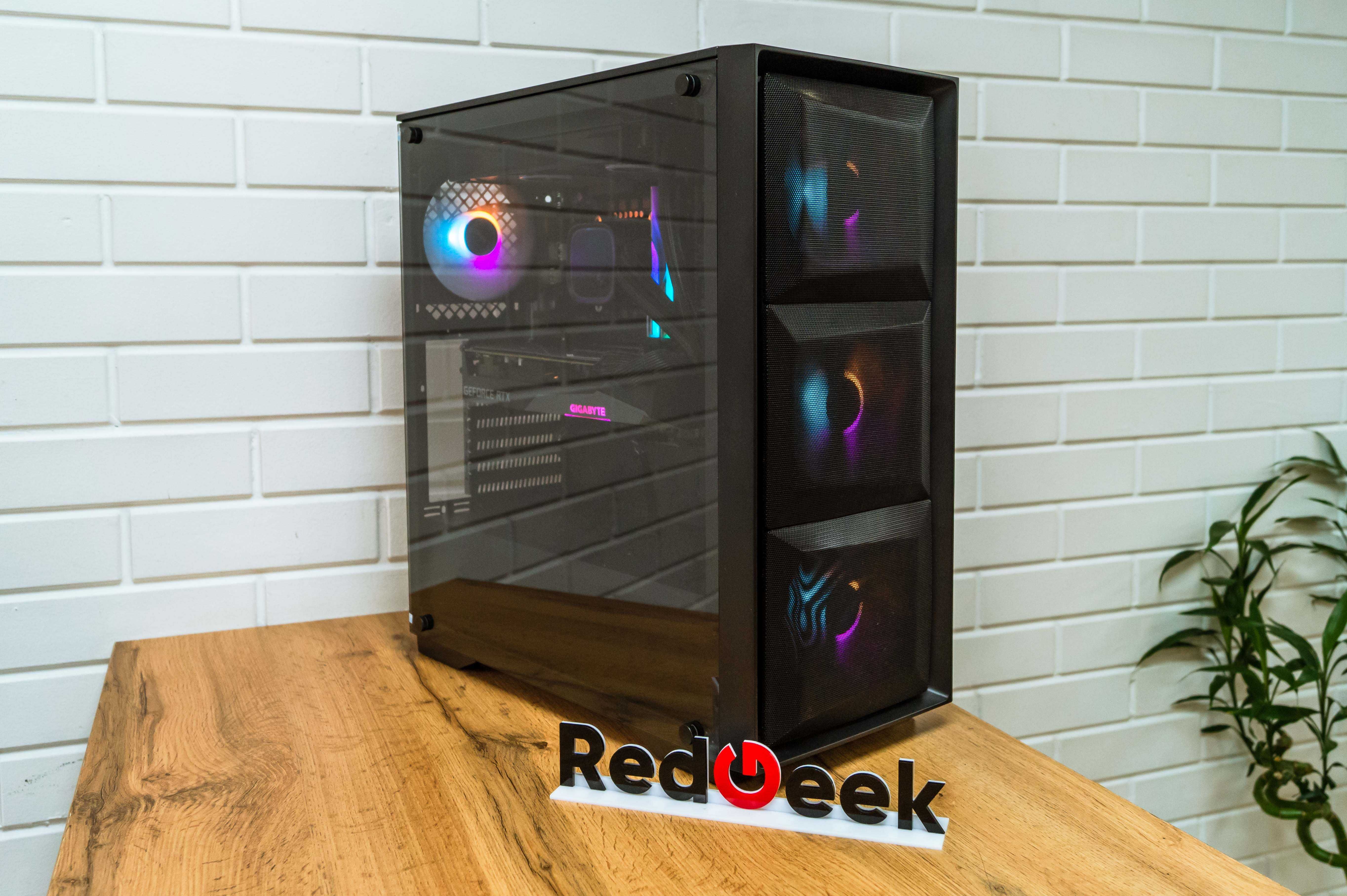Новый ПК CORE I5 12400F|RTX 4060 |32GB/16GB|SSD M.2 1TB|Red Geek