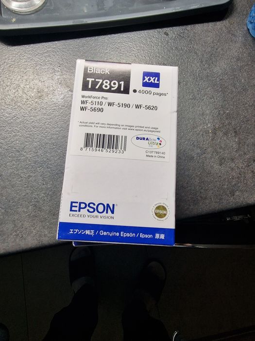 Epson C13T789140 Cartus cerneala negru ORIGINAL T7891 XXL