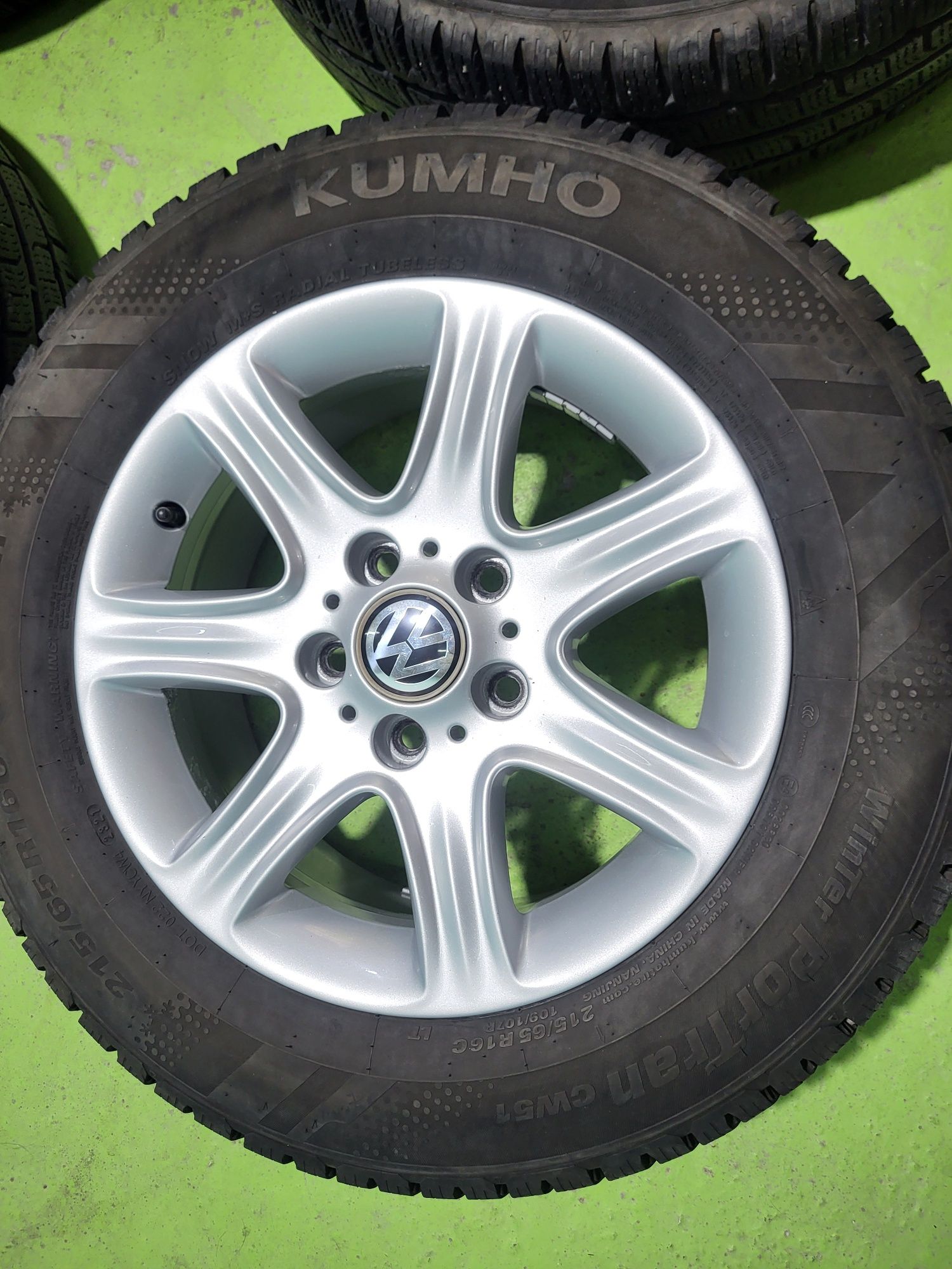 16 5x120 Vw Transporter T5 T6 лети джанти 5х120 т5 т6