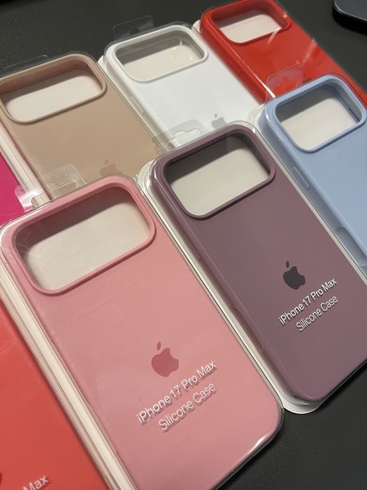 Силиконов кейс iPhone 17 17 Air 17 Pro 17 Pro Max