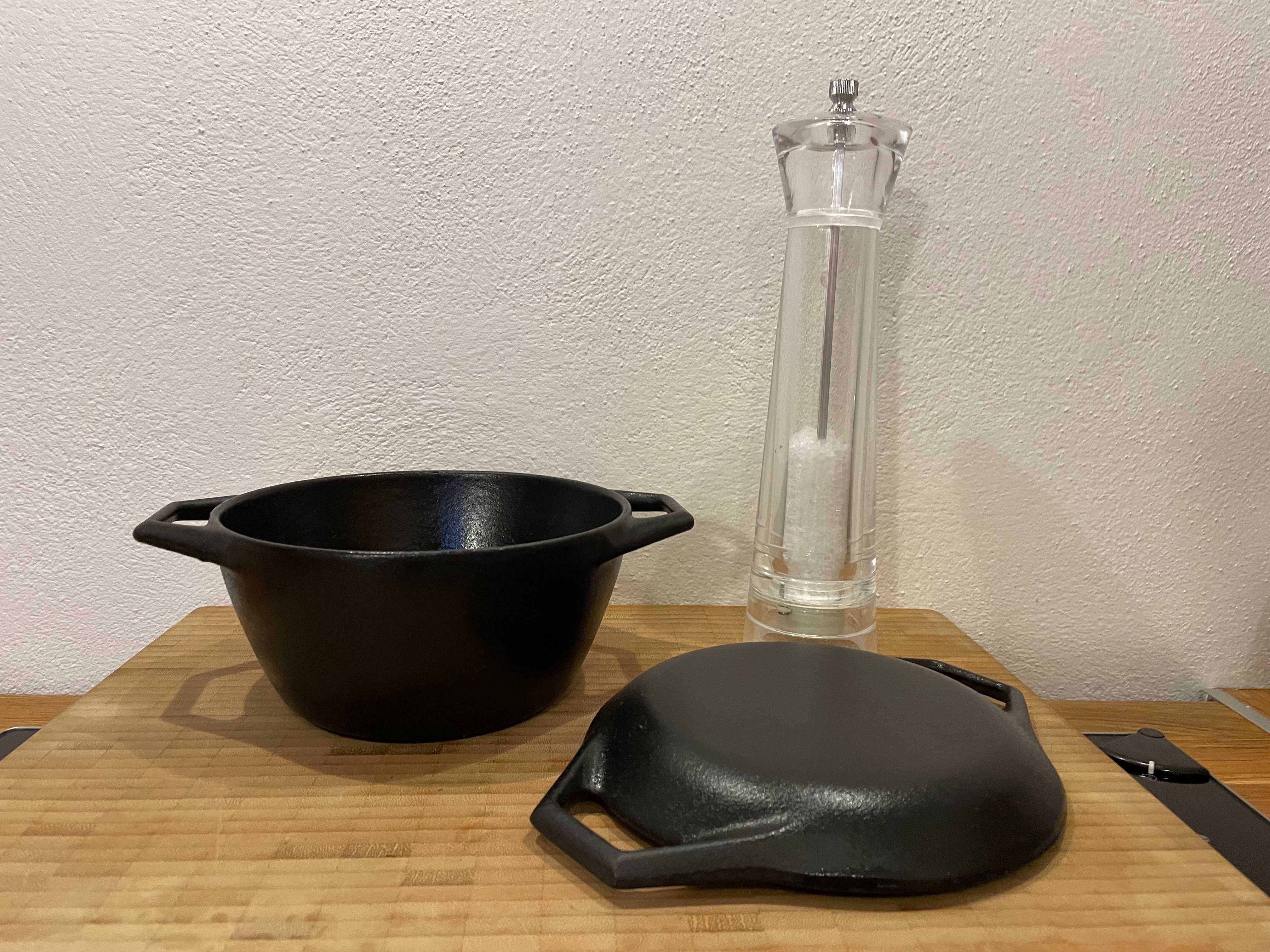 oala fonta pt fondue si cuptor design scandinav COPCO D1 Danemarca