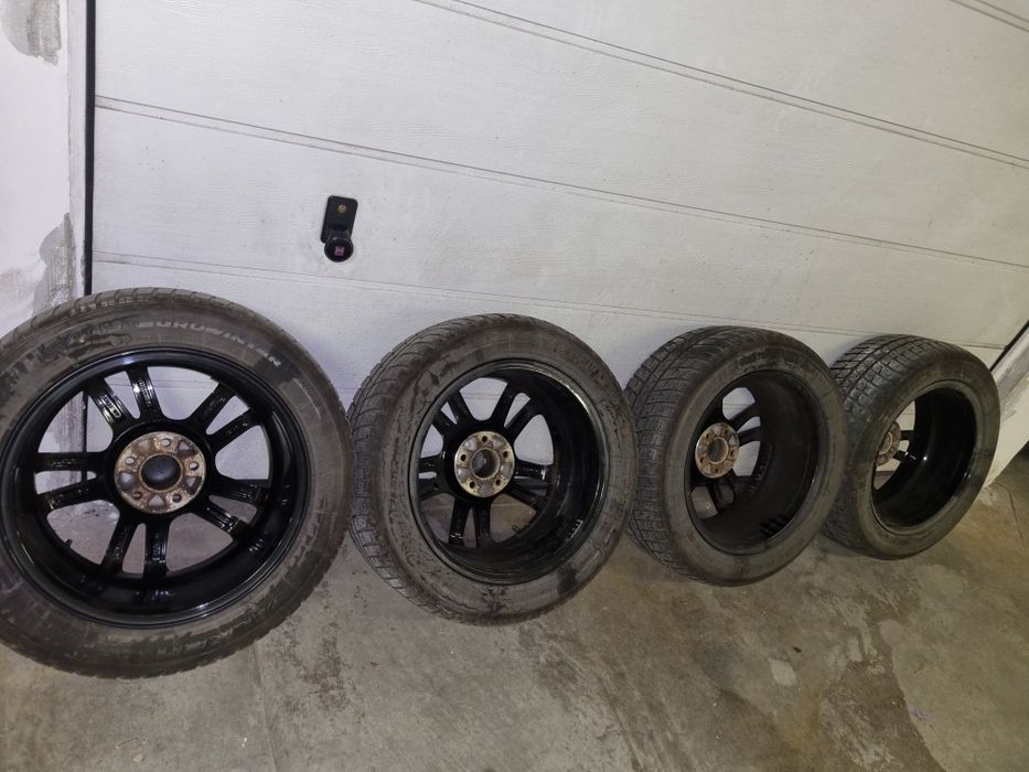 Vand Jante 5x112 r17 cu anvelope de iarna