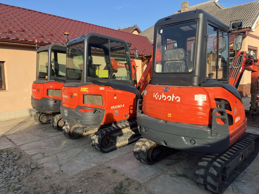 Miniexcavator kubota