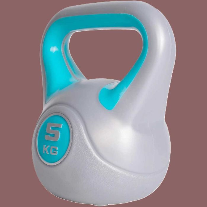 Kettlebell Stylish umplut cu ciment 5 KG
