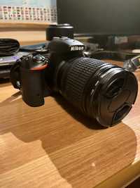 Vand aparat foto Nikon D5500 cu 2 obiective+ accesorii