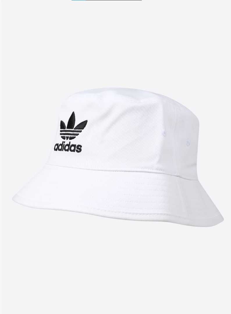 Оригинална шапка идиотка Adidas с периферия 'Trefoil'