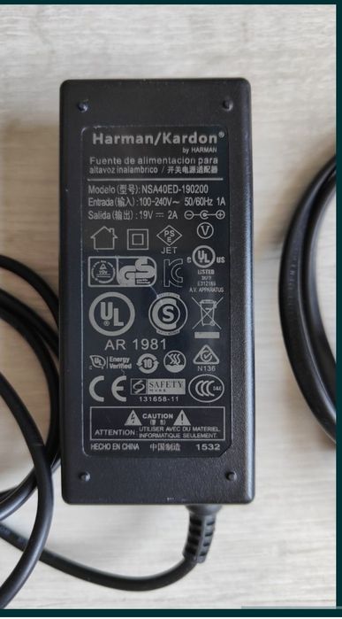 Alimentator încărcător Harman Kardon boxa Onyx Studio Bluetooth 19V-2A