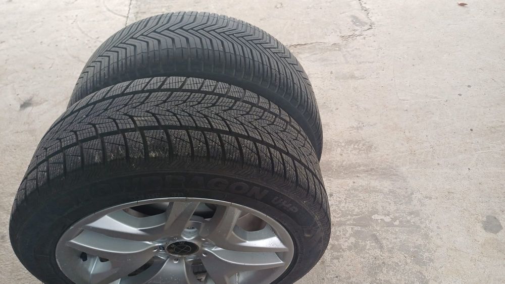 Jante aliaj Bmw x3 e83 m pachet in doua latimi,echipate cu anveloape