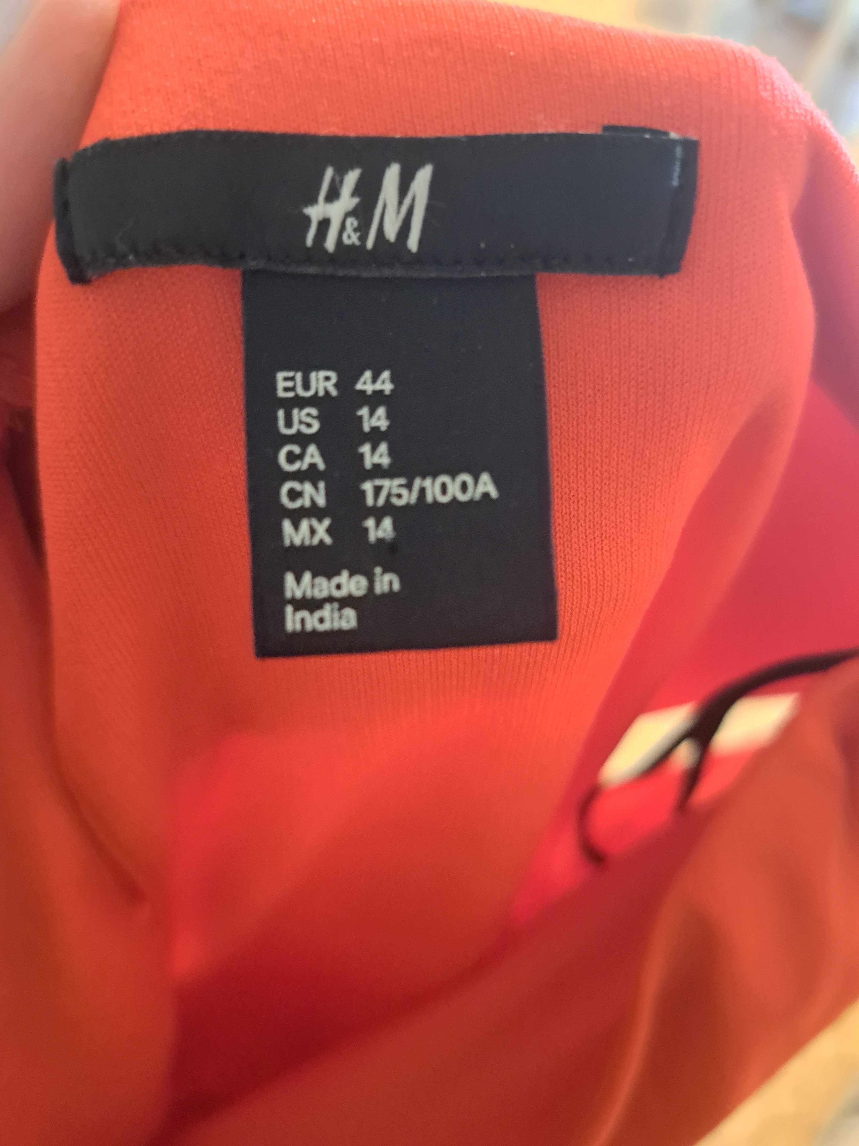 H&M червена рокля