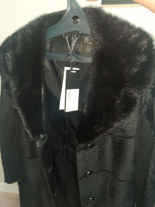 Пальто, натуральный мех Турция