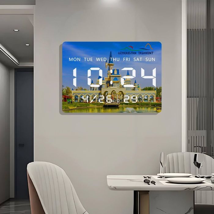 Электронный часы Uzbekistan