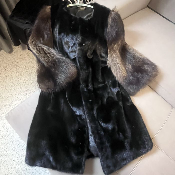 Норковая шуба шанель