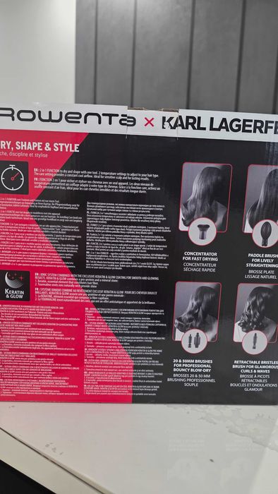 Електрическа четка за коса ROWENTA x KARL LAGERFELD Express Style