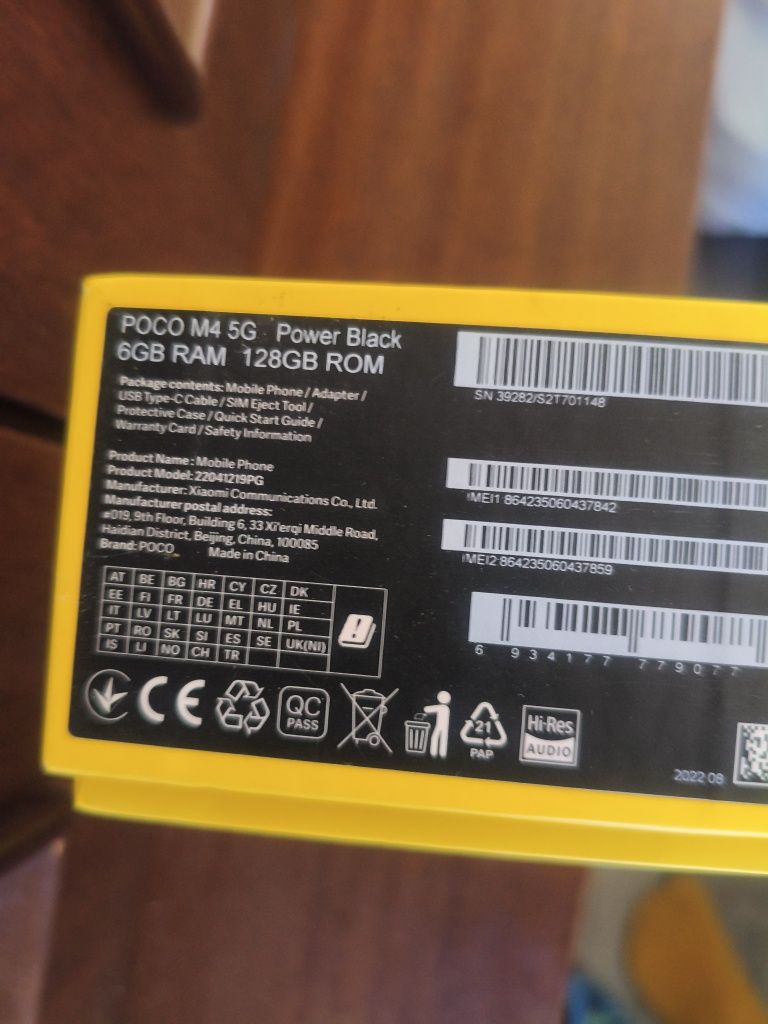 POCO M4 5G 128/6