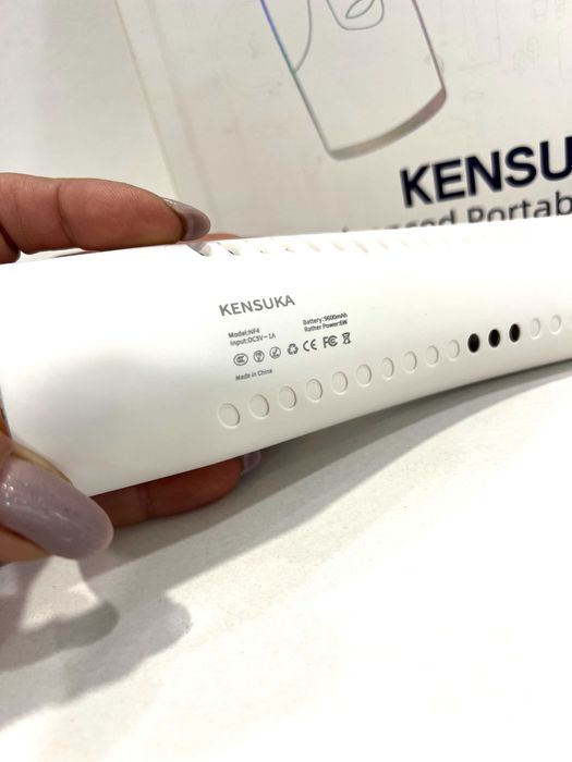 Ventilator portabil pt gât KENSUKA NF4, 5viteze, 9600mAh, NOU!