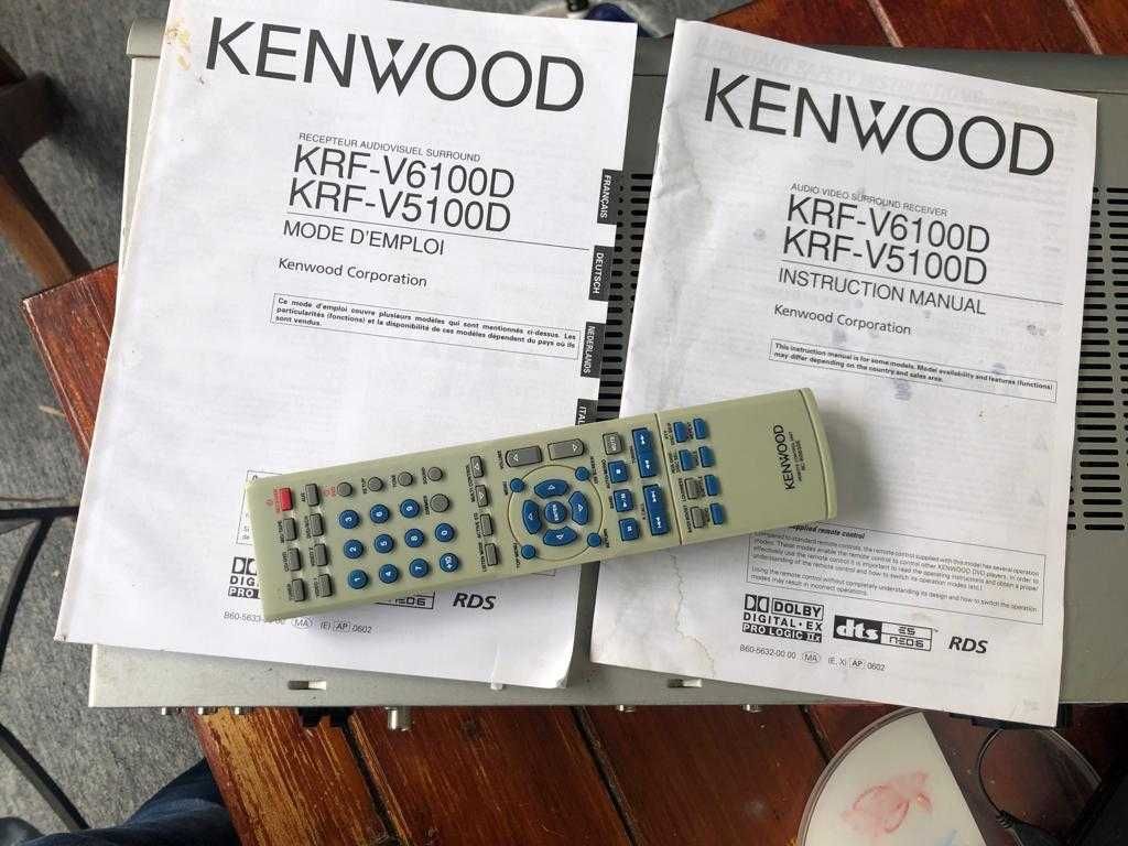 Vand kenwood krf-v6100d+JBL E60