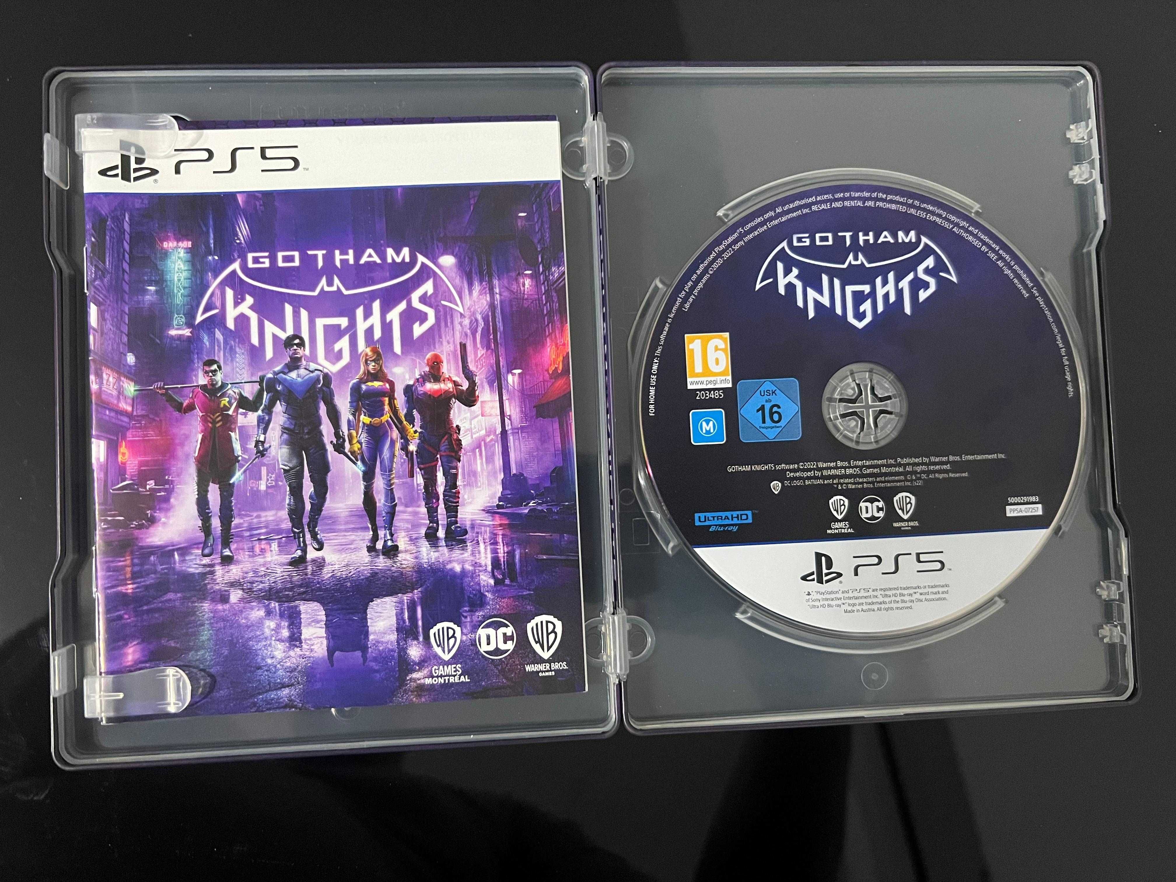 Joc Gotham Knights Special Edition pentru PlayStation 5 PS5 Steelbook