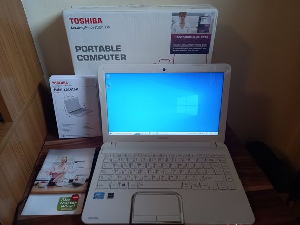 Само за 299 лева !!! Toshiba i3 процесор, Windows 10 лицензиран, кутия