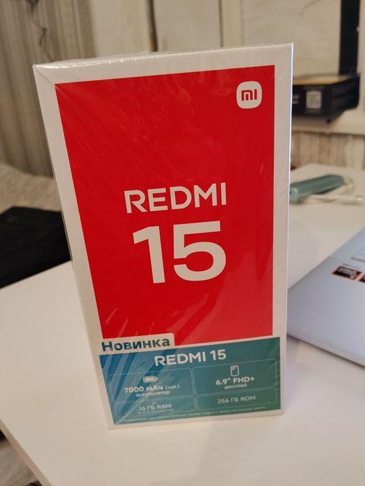 Redmi 15, новый! Продам или обмен!