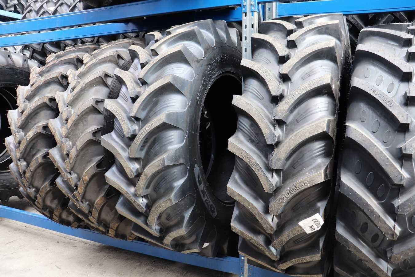 Cauciucuri noi OZKA 520/85R38 anvelope radiale 20.8R38 tractor DEUTZ