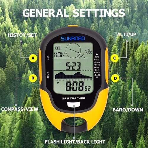 GPS Tracker SUNROAD FR-510 nou la tipla, autonomie acumulator 35 zile