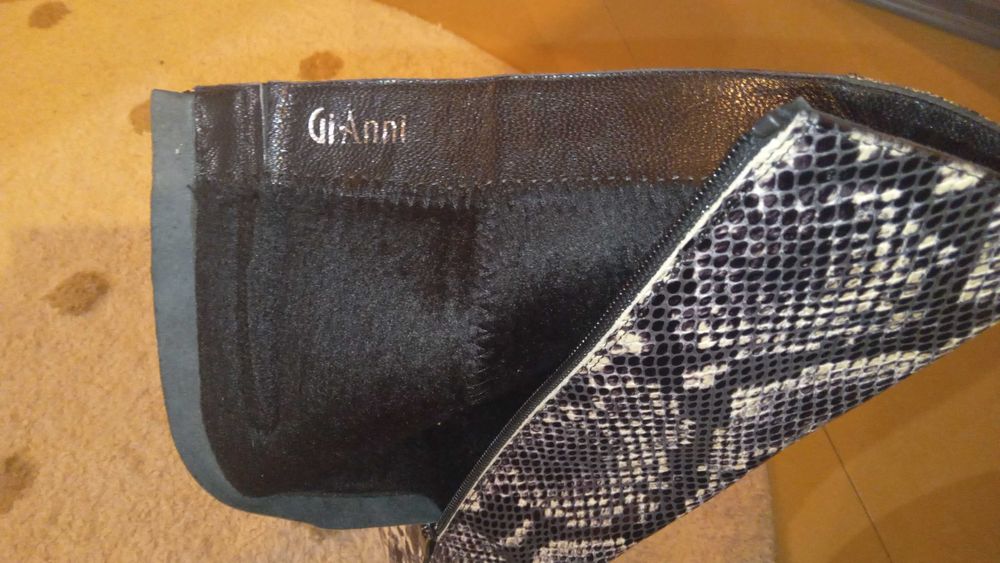 Ботуши Gianni змийски принт 36 номер