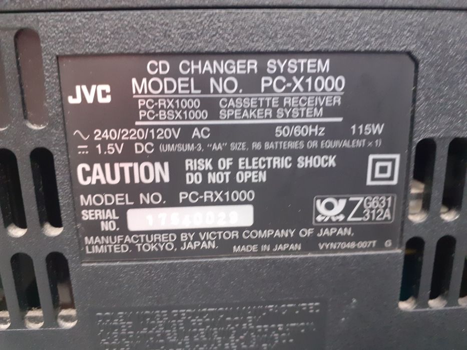 JVC model: PC-X1000   800lei