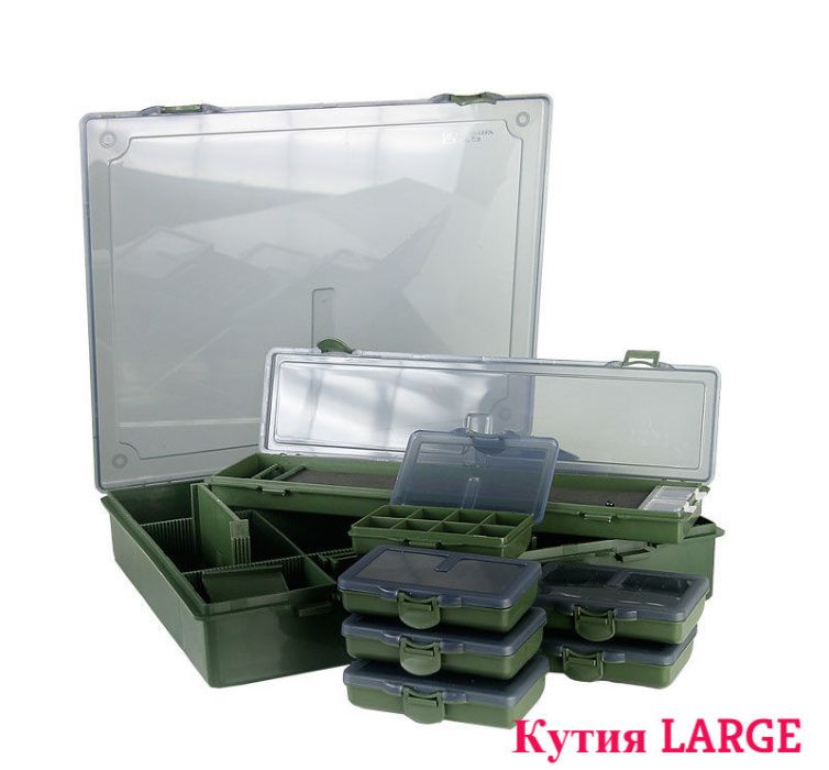 CARP ACADEMY Шаранджийска кутия Carp Box SET