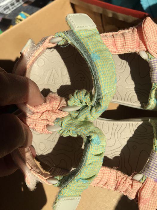 Сндалки Zara, 22 като нови