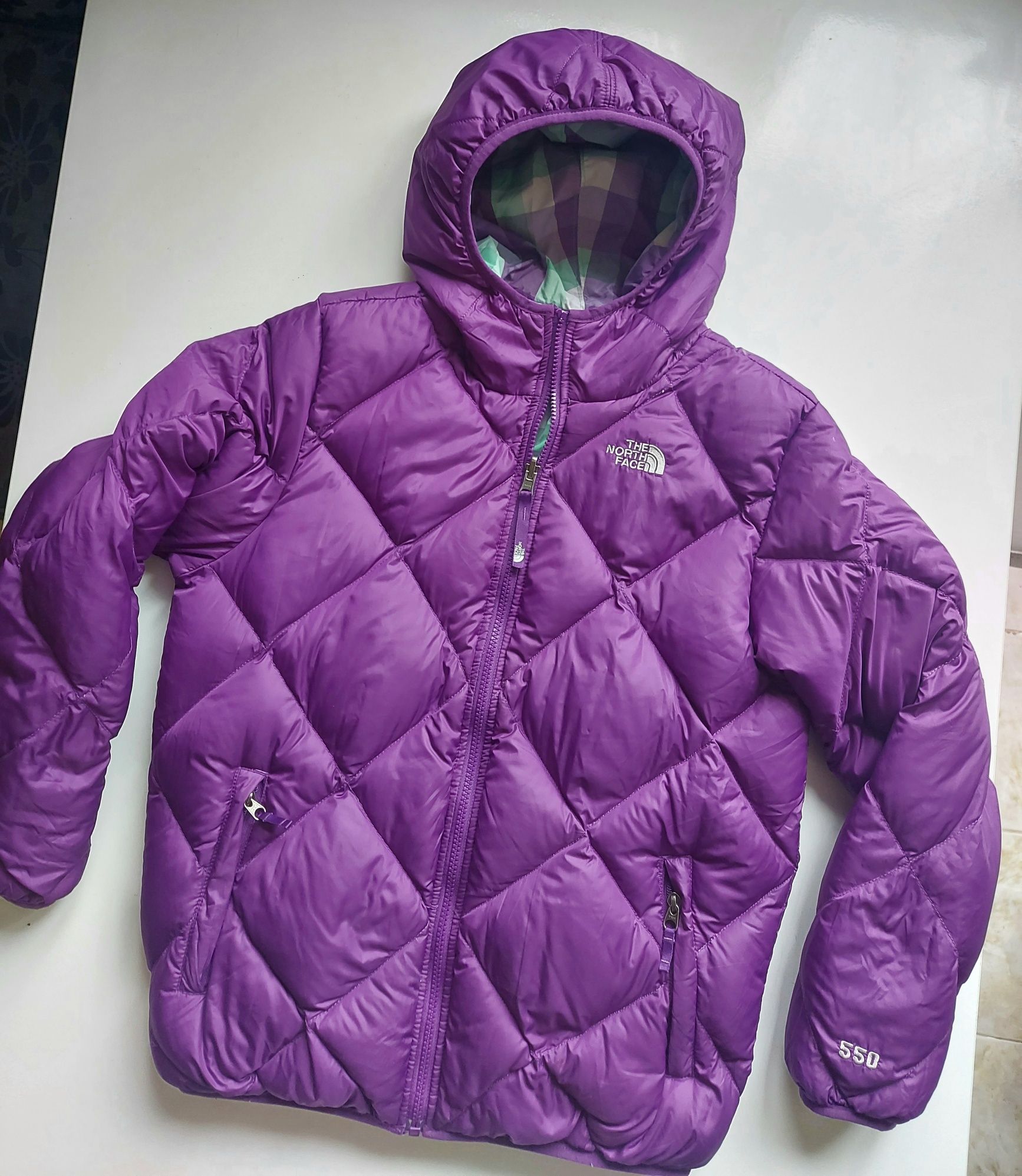 The North face Down S38 ,дамско двулицево пухено яке водоустойчиво