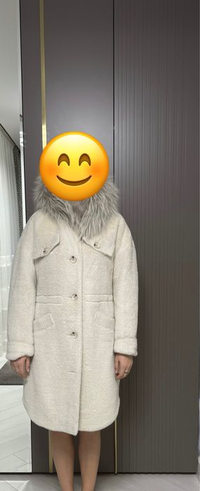 Пальто альпака новое