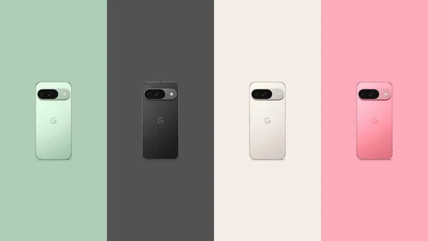 НОВ! Google Pixel 9 5G 128GB 12RAM Obsidian / Peony / Porcelain