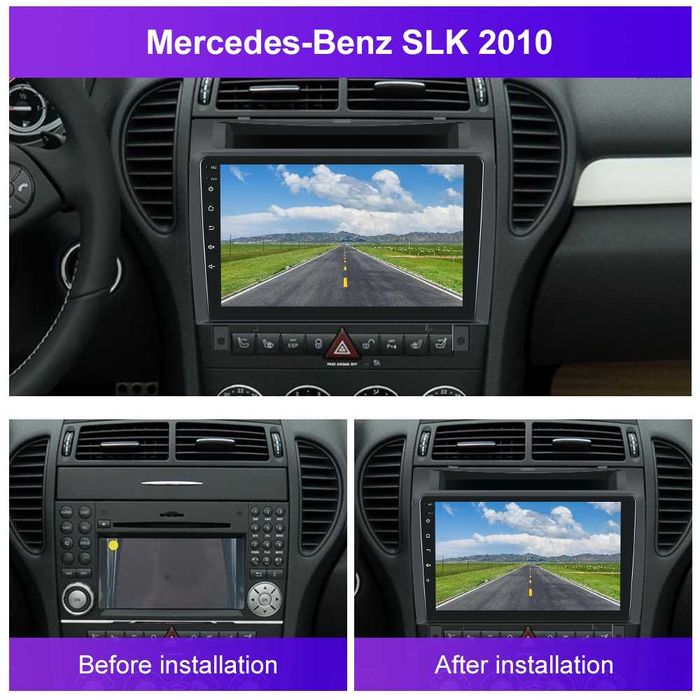 Мултимедия за Mercedes SLK Class плеър Android Навигация Мерцедес Benz