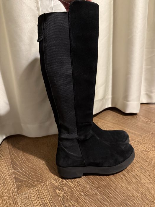 Cizme piele intoarsa musette