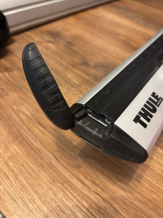 Thule Evo WingBar raised rail - bare auto transversale portbagaj