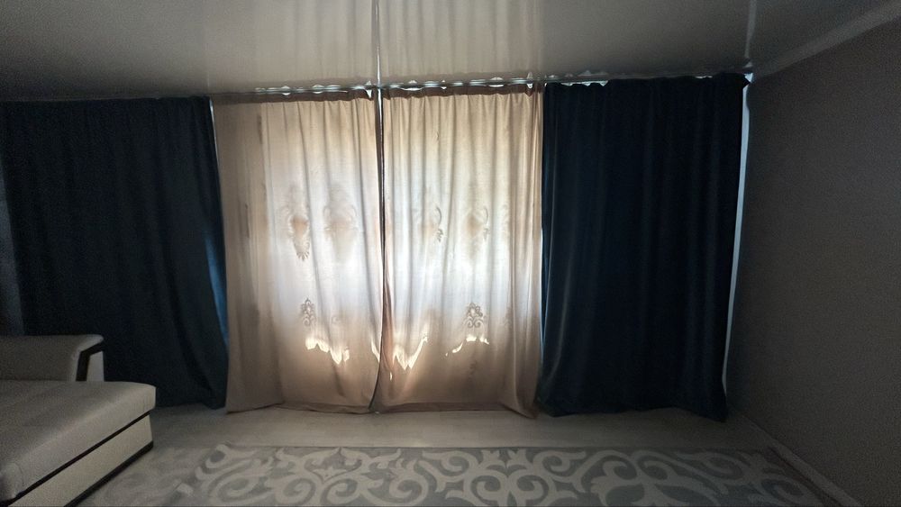 Продам штор с тюлом