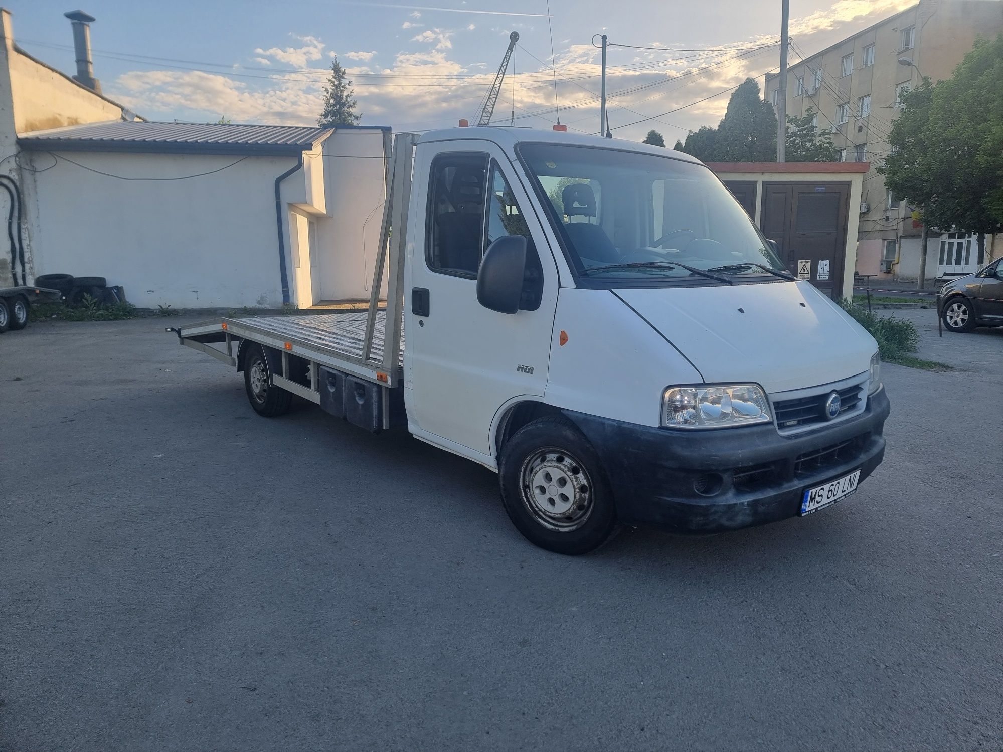 Autoplatforma fiat ducato 2.3 platou aluminiu  ba14 in acte accept var