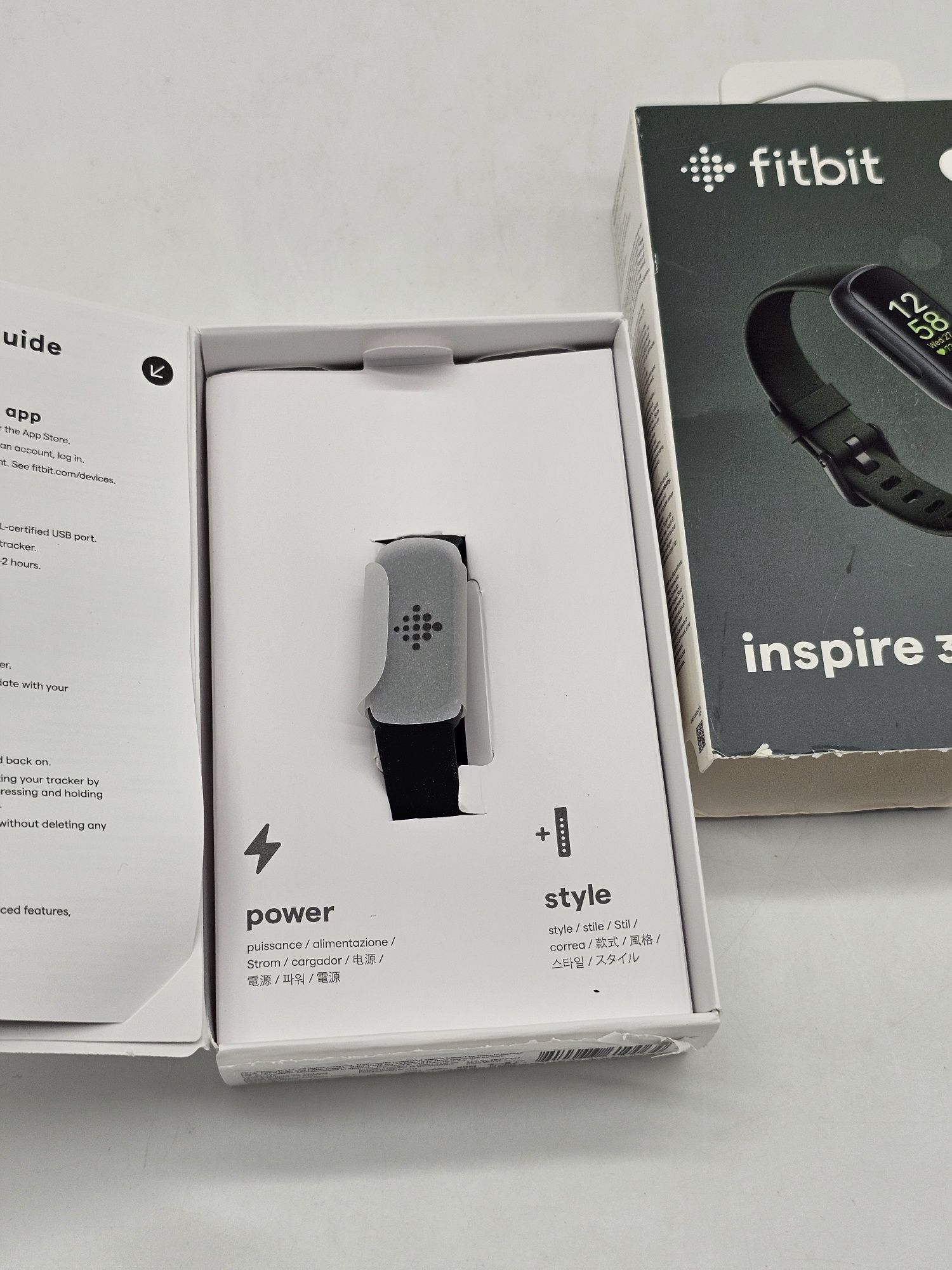 Bratara fitness Fitbit Inspire 3 Midnight Zen/Black, noua