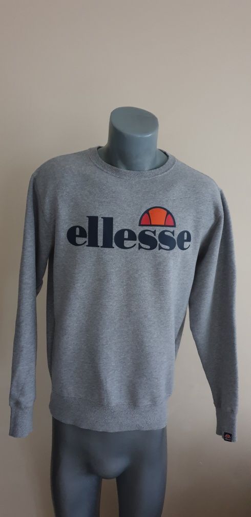 Ellesse Mens Size S ОРИГИНАЛ! НОВО! Памучна плътна ватирана блуза