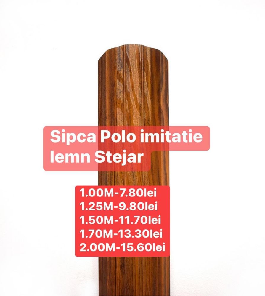 Producator Sipca metalica gard "POLO" faltuita lucios stachet