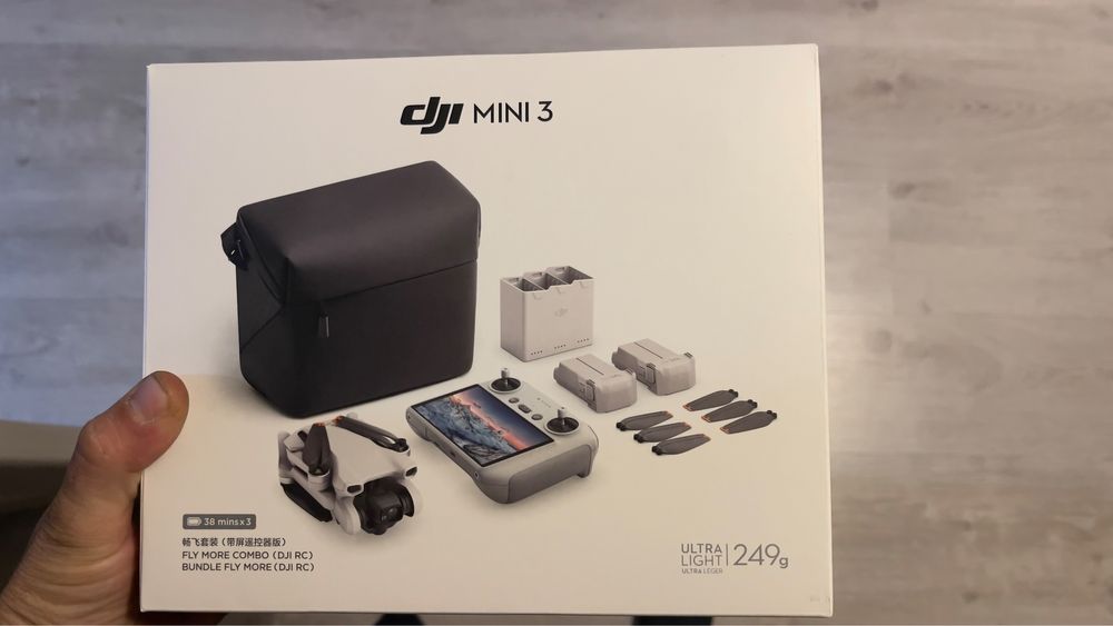 DJI mini 3 combo